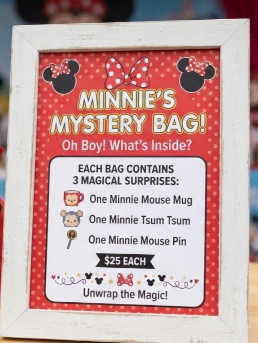 Disney Minnie’s Mystery Bag -